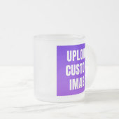 Upload 2 Aangepaste Afbeelding - Voeg Je Eigen Toe Matglas Koffiemok (Voorkant rechts)