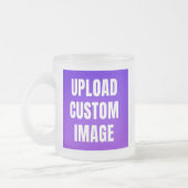 Upload 2 Aangepaste Afbeelding - Voeg Je Eigen Toe Matglas Koffiemok (Links)