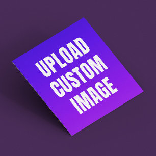 Upload 2 Aangepaste Afbeelding - Voeg Je Eigen Toe Notitiekaartje