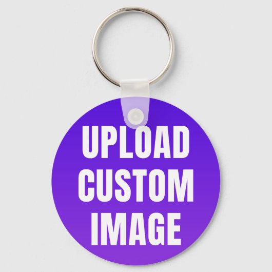 Upload 2 Aangepaste Afbeelding - Voeg Je Eigen Toe Sleutelhanger (Voorkant)