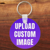 Upload 2 Aangepaste Afbeelding - Voeg Je Eigen Toe Sleutelhanger (Achterkant)