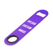 Upload 2 Aangepaste Afbeelding - Voeg Je Eigen Toe Speed Flessenopener (Achterkant Gekanteld)