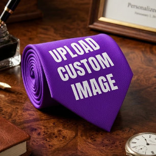 Upload 2 Aangepaste Afbeelding - Voeg Je Eigen Toe Stropdas