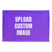 Upload 2 Custom Image - Add Your Own To Print On A Kussensloop (Achterkant)