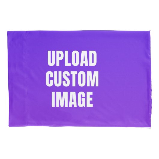 Upload 2 Custom Image - Add Your Own To Print On A Kussensloop (Voorkant)