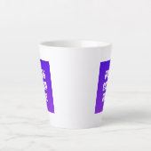 Upload 2 Custom Image - Add Your Own To Print On A Latte Mok (Voorkant)