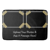 Upload 2 Foto's en voeg een Persoonlijk Bericht va Badmat (Voorkant)