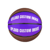 Upload 2Aangepaste Afbeelding - Voeg Je Eigen Toe Basketbal (Voorkant)