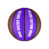 Upload  2Custom Image - Add Your Own To Print On A Basketbal (Verticaal)