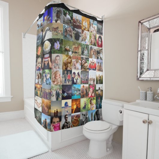 Upload 64 fotodouchegordijn douchegordijn (In situ)