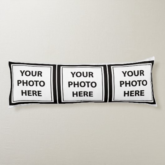 Upload 6 foto's – Eenvoudig Afbeelding Lichaamskussen (Achterkant)