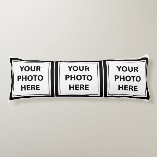 Upload 6 foto's – Eenvoudig Afbeelding Lichaamskussen (Voorkant)