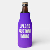 Upload Aangepaste 3 Afbeelding - Voeg Je Eigen Toe Flesjeskoeler (Fles Voorkant)
