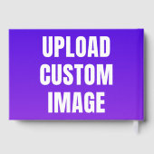 Upload Aangepaste 3 Afbeelding - Voeg Je Eigen Toe Gastenboek (Achterkant)