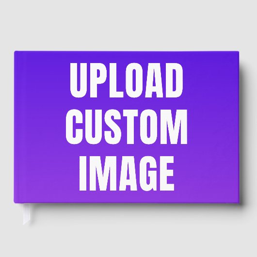 Upload Aangepaste 3 Afbeelding - Voeg Je Eigen Toe Gastenboek (Voorkant)