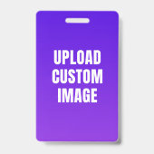 Upload Aangepaste Afbeelding - Voeg de Jouwe Toe o Badge (Achterkant)