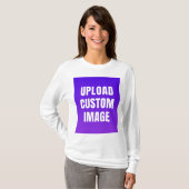 Upload Aangepaste Afbeelding - Voeg Je Eigen Toe O T-shirt (Voorkant volledig)