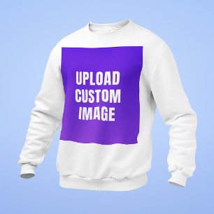 Upload Aangepaste Afbeelding - Voeg uw eigen afbee Trui