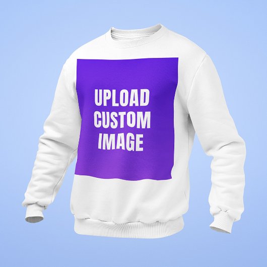 Upload Aangepaste Afbeelding - Voeg uw eigen afbee Trui