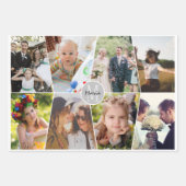 Upload aangepaste foto inpakpapier vel (Voorkant)