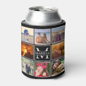 Upload acht foto monogrammed blikjeskoeler (Blikje Voorkant)