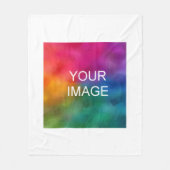 Upload Afbeelding Afbeelding foto of Logo Eenvoudi Fleece Deken (Voorkant)