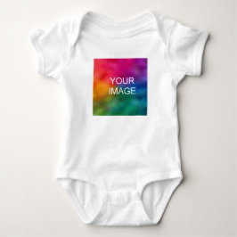 Upload Afbeelding foto Voeg tekst Jersey White Uni Romper