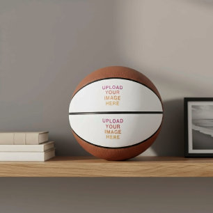 Upload Afbeelding Logo Blank Wit Basketbal