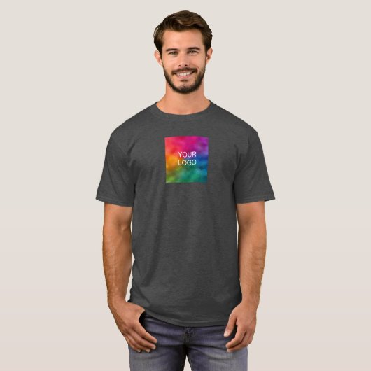 Upload Afbeelding Logo Foto Aangepaste kolenvanger T-shirt (Voorkant volledig)