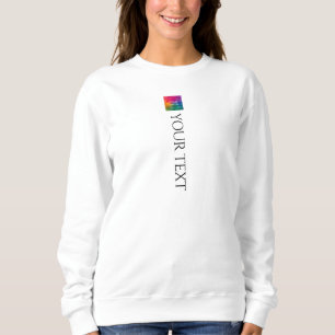 Upload Afbeelding of Logo Vrouwen Modern Elegant T Trui