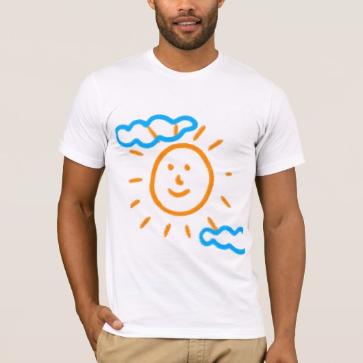 Upload Art Drawing Draai Kinder illustraties naar T-shirt (Voorkant)