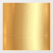 Upload Bedrijfslogo Aangepaste QR-code Tekst Goud  Raamsticker (Vel)