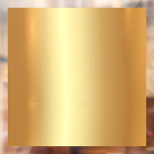 Upload Bedrijfslogo QR-code Tekst Goud Blank Aange Raamsticker