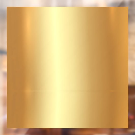 Upload Bedrijfslogo QR-code Tekst Goud Blank Aange Raamsticker (Vel 2)