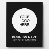 Upload Business Company Logo hier Creëer uw eigen Fotoplaat (Voorkant)