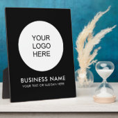 Upload Business Company Logo hier Creëer uw eigen Fotoplaat (Zijkant)