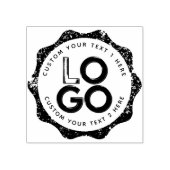 Upload Business Logo Professional Self-Inking Stam Rubberstempel (Afrduk)