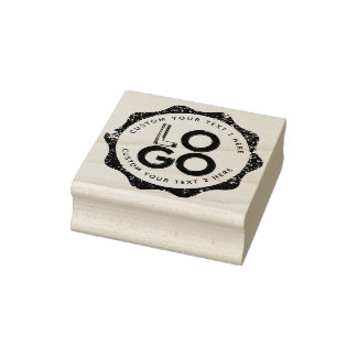 Upload Business Logo Professional Self-Inking Stam Rubberstempel