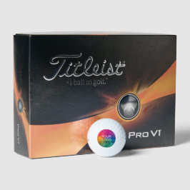 Upload Business Logo Titleist 2023 Pro V1 12 Pack Golfballen