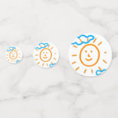 Upload Childs Drawing Draai Kinder kunstwerk naar Confetti (Voorkanten)