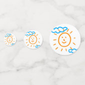 Upload Childs Drawing Draai Kinder kunstwerk naar Confetti (Achterkanten)