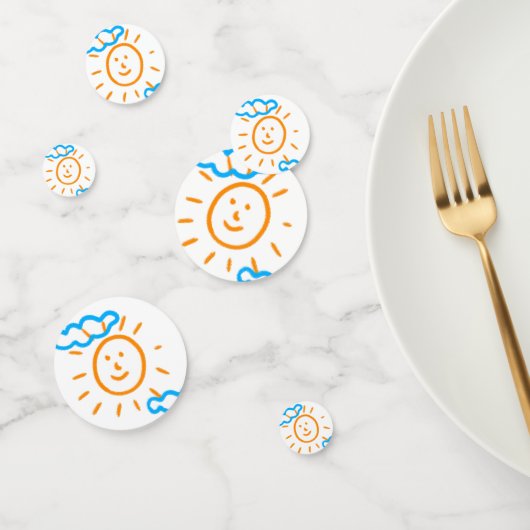 Upload Childs Drawing Draai Kinder kunstwerk naar Confetti (Groep)