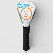 Upload Childs Drawing Draai Kinder kunstwerk naar Golfheadcover (Voorkant)