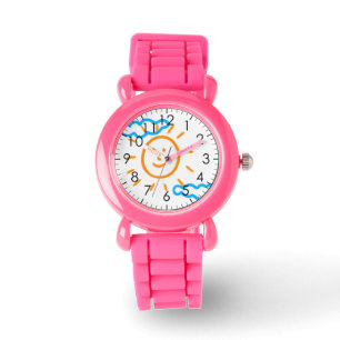 Upload Childs Drawing Draai Kinder kunstwerk naar Horloge