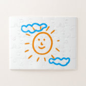 Upload Childs Drawing Draai Kinder kunstwerk naar Legpuzzel (Horizontaal)