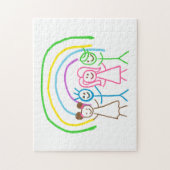Upload Childs Drawing Draai Kinder kunstwerk naar Legpuzzel (Verticaal)