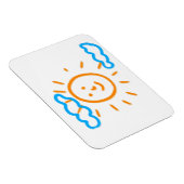 Upload Childs Drawing Draai Kinder kunstwerk naar Magneet (Rechterzijde)