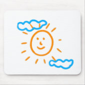 Upload Childs Drawing Draai Kinder kunstwerk naar Muismat (Voorkant)