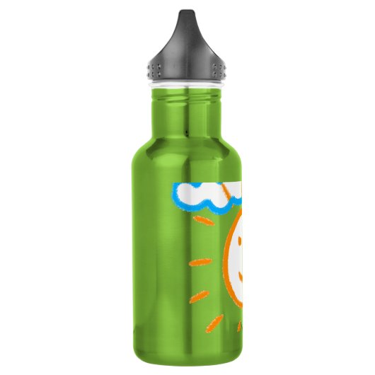 Upload Childs Drawing Draai Kinder kunstwerk naar Waterfles (Links)