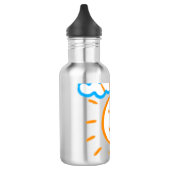 Upload Childs Drawing Draai Kinder kunstwerk naar Waterfles (Links)